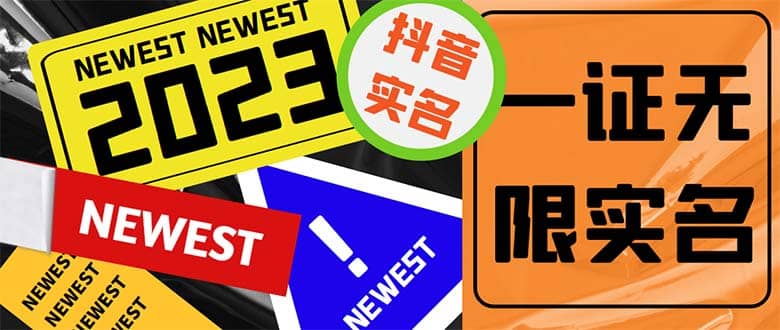 外面收费1200最新抖音一证无限实名技术 无视限制封禁【详细玩法视频教程】-先锋思维