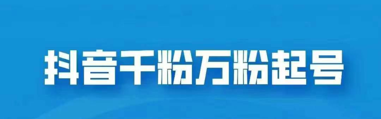 抖音千粉日入1000免费分享-先锋思维