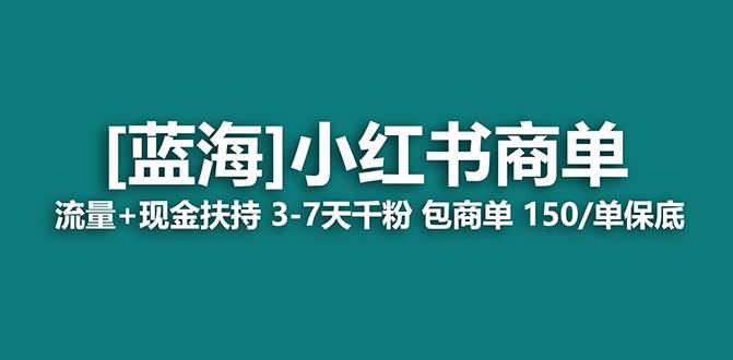 【蓝海项目】小红书商单！长期稳定 7天变现 商单一口价包分配 轻松月入过万-先锋思维